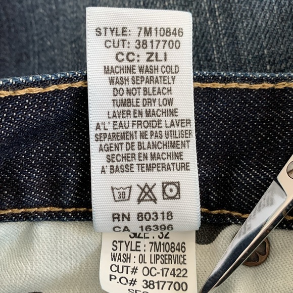 Lucky Brand 221 Button Fly Slim Straight Jean - Picture 14 of 14